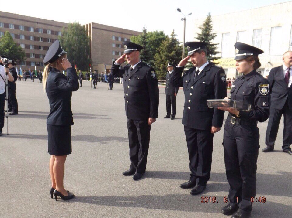 Выпуск курсантов ХНУВД