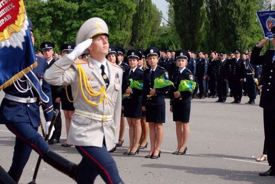 Выпуск курсантов ХНУВД